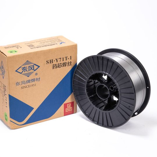 DongFeng E71T-1 Gas-Shielded Flux Cored MIG Welding Wire Spool for Low Carbon and Mild Steel