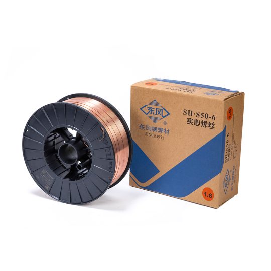 DongFeng Solid MIG Welding Wire ER70S-6 .035 Inch Spool Mild Steel MIG Wire with Low Splatter